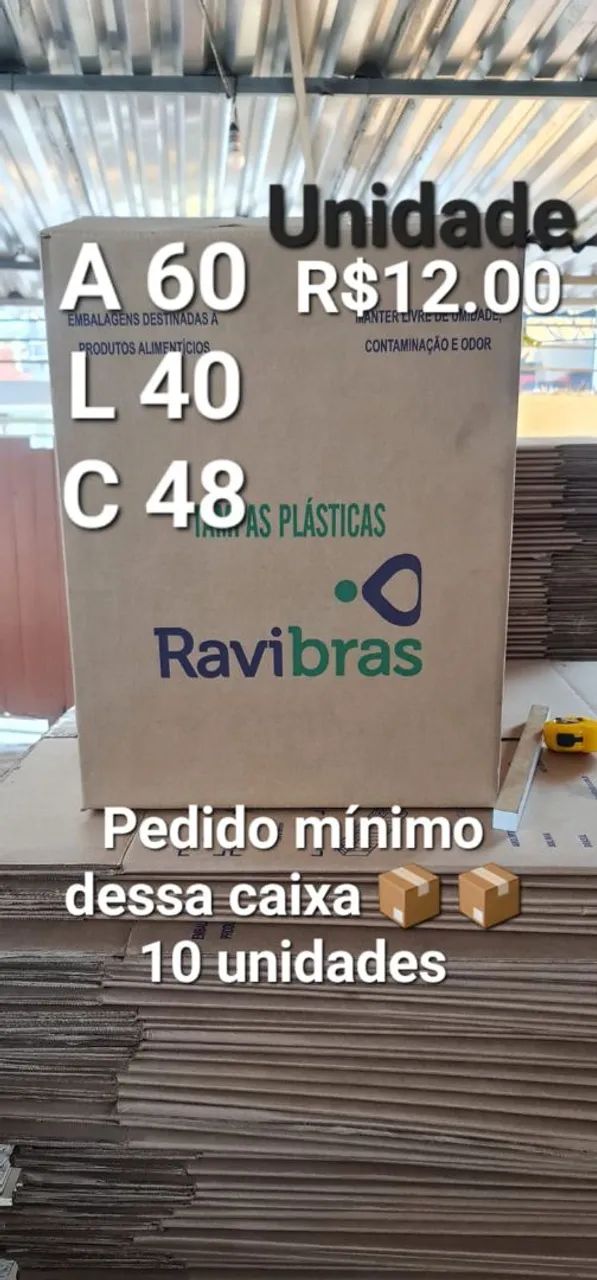 Caixas grandes para Mudanças em João Pessoa 