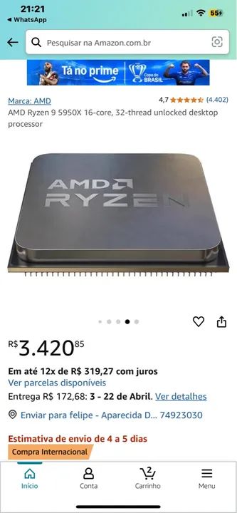 Ryzen  9 5950x
