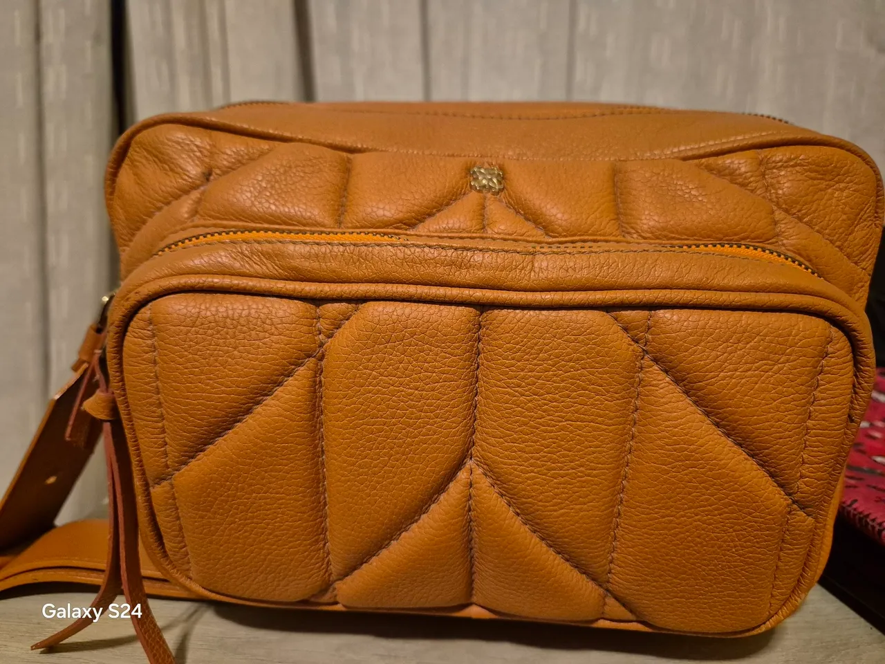 Bolsa Balaia design Mineiro média tipo Cassete 