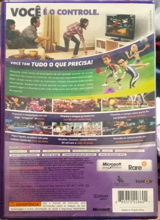KINECT SPORTS XBOX 360 - Foto 3