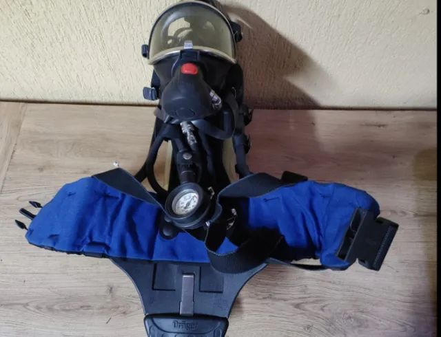 Conjunto autônomo de proteção respiratória Drager, cilindro de fibra de carbono 6L/300bar.