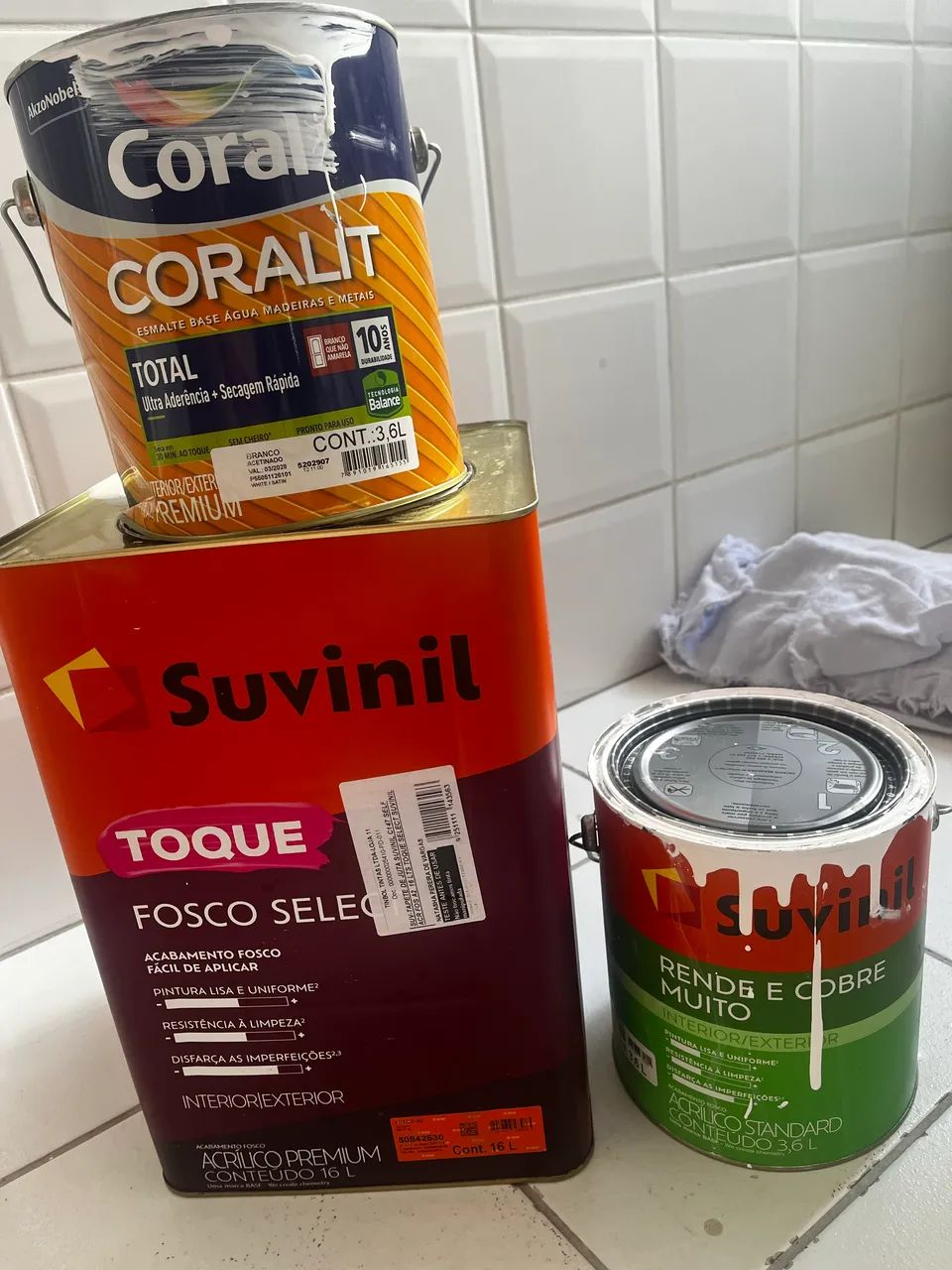 Tintas para parede e teto - Foto 2
