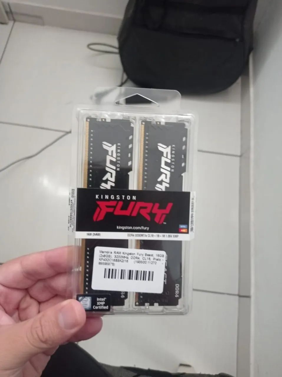 Memoria RAM 16 Gb (2x8Gb) 3200MHz - Foto 3