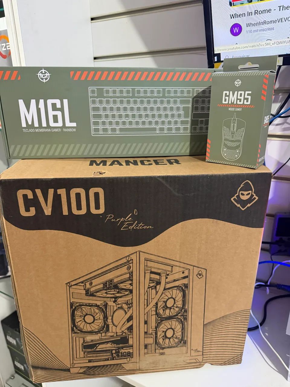 Pc Gamer na Promoção de Natal, Novo, Lacrado na Caixa  - Foto 4