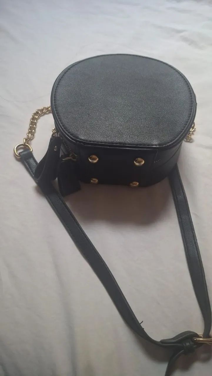 Bolsa de ombro feminina preta - Foto 4