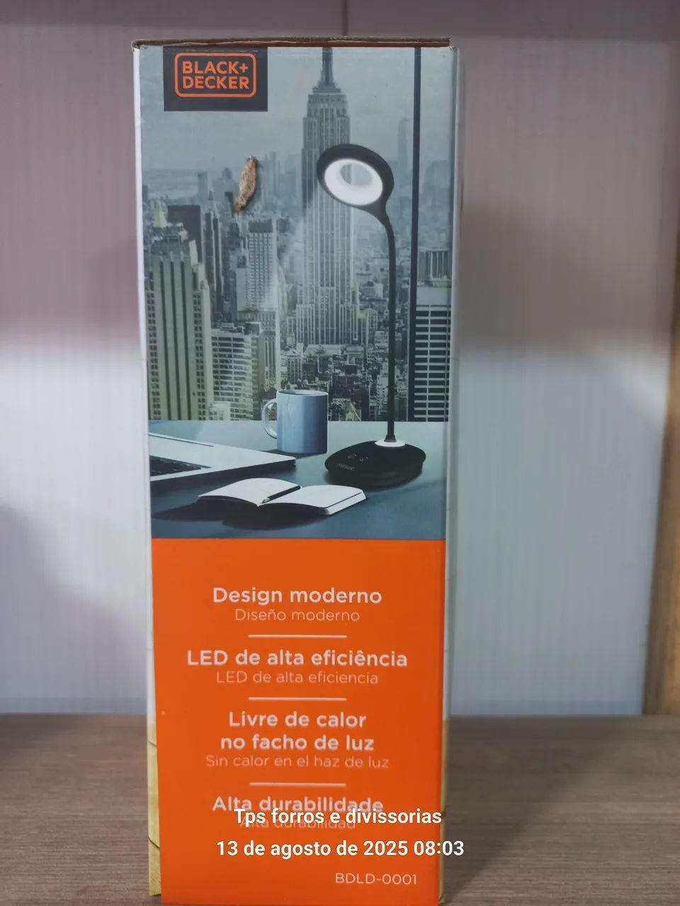 Luminária de Mesa Touch LED Black+Decker - Foto 2