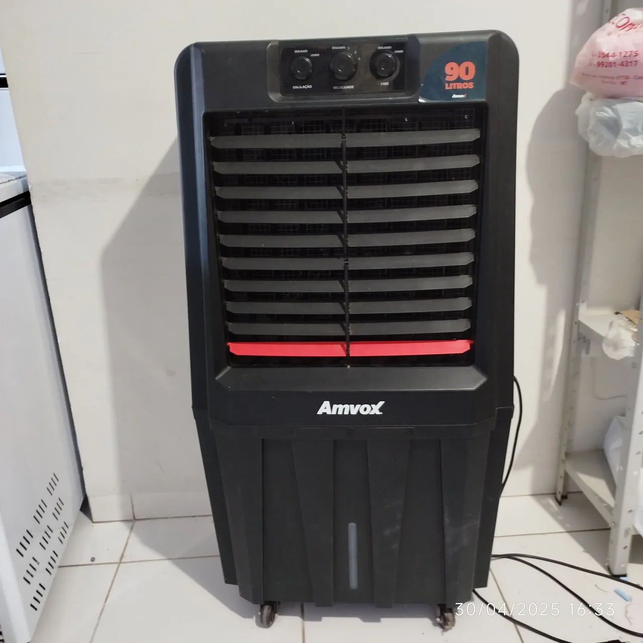 Climatizador de Ar Amvox 90 Litros