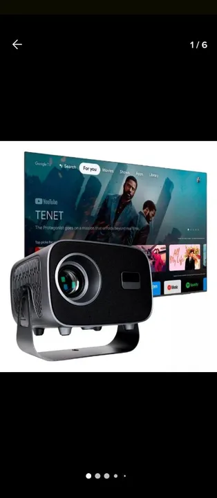Projetor t15 pro UHD 4K