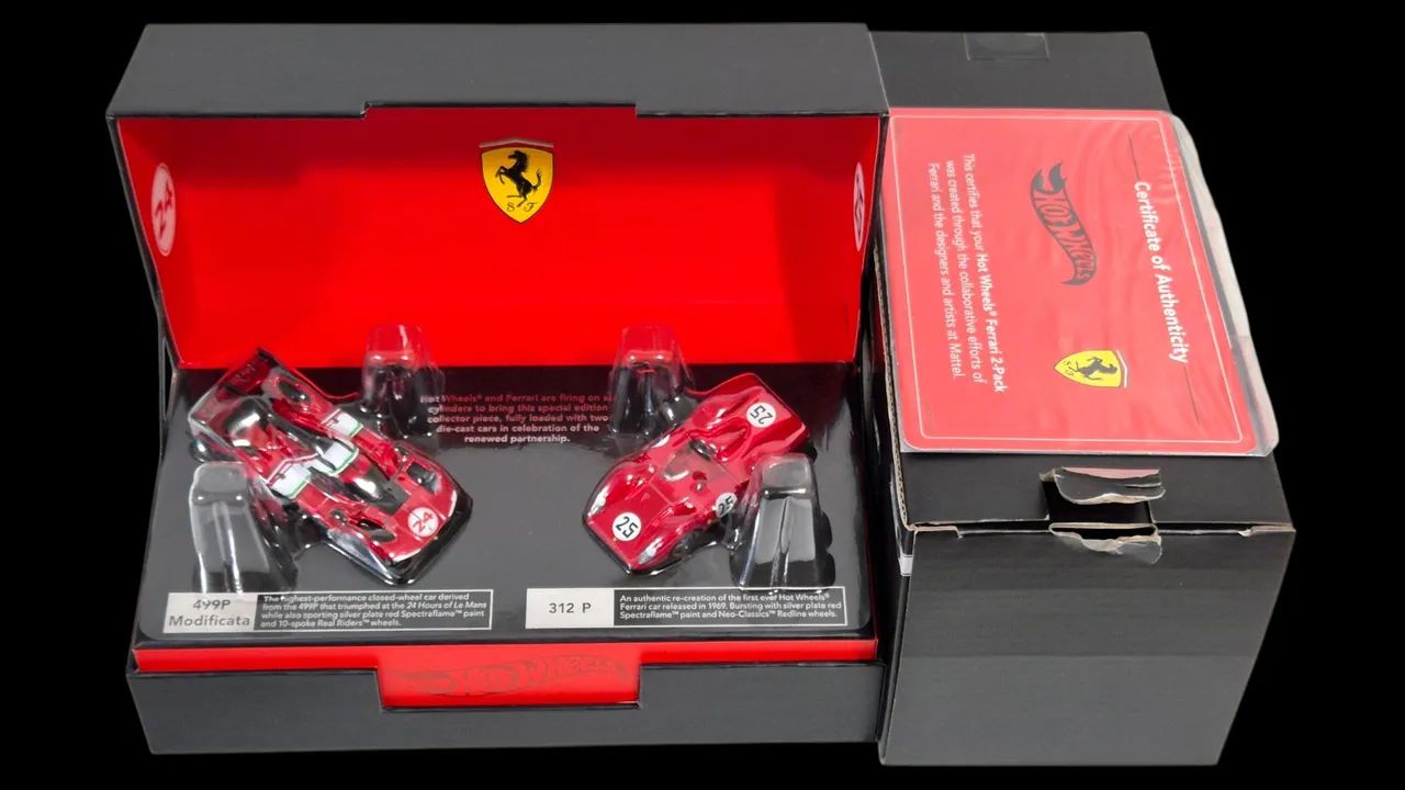 ミニカー Hot Wheels Ferrari Heritage Set Hot Wheels x Ferrari Heritage Set : Amazon.com.br: Brinquedos e Jogos