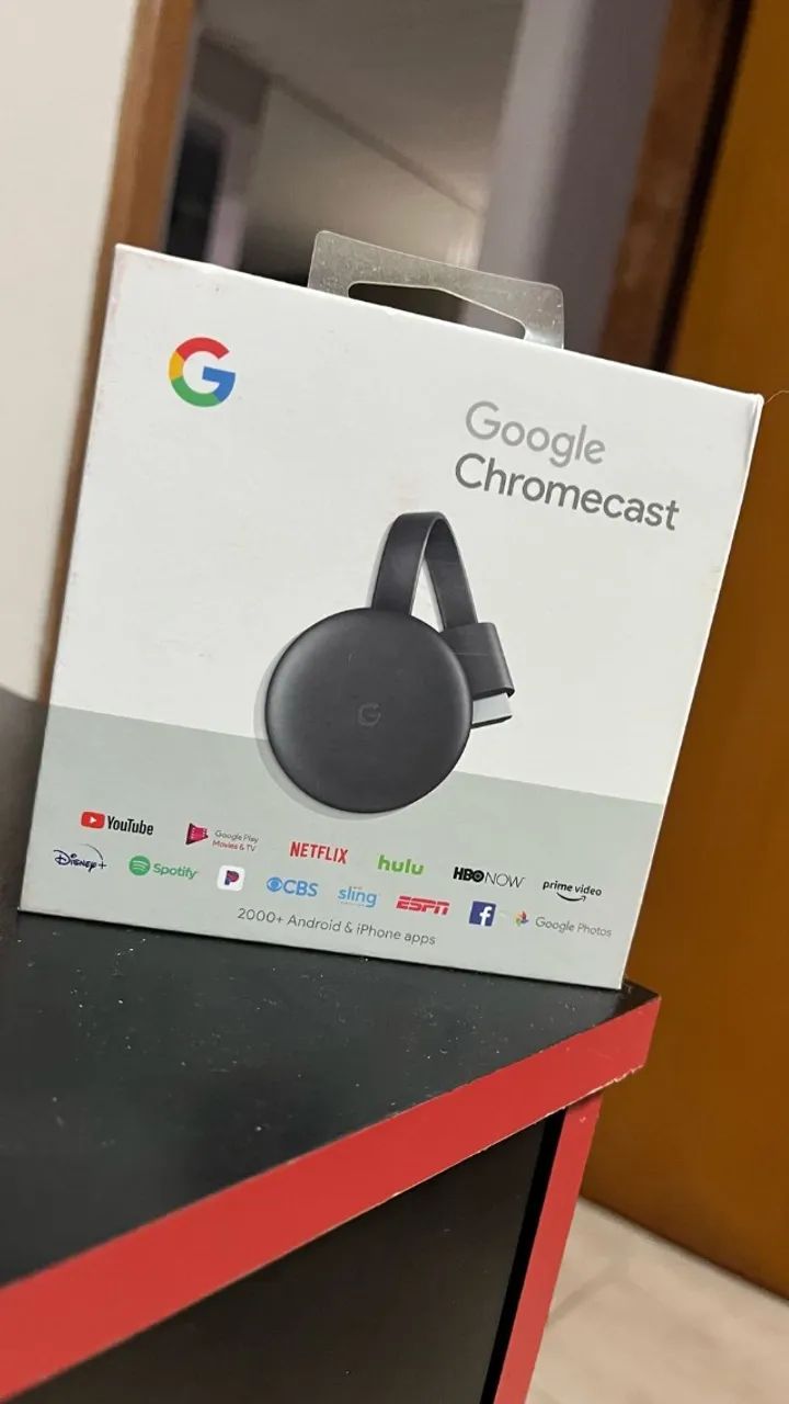 Google Chrome Cast Usado em perfeito estado caixa original funcionando 100%