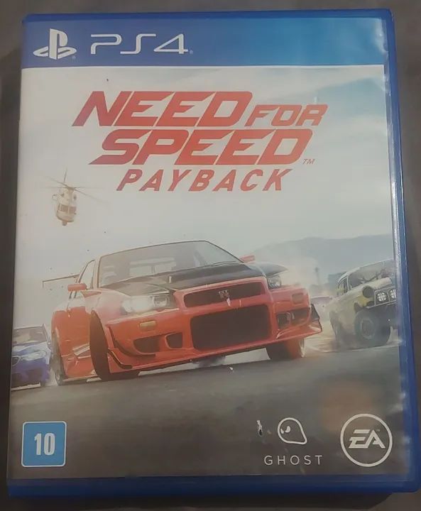 Need for Speed Payback PS4 mídia física 
