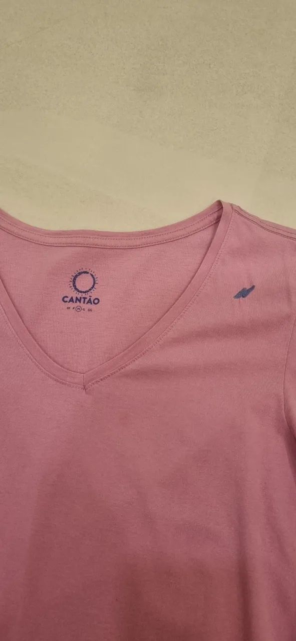 Blusa rosa Cantao - Foto 2