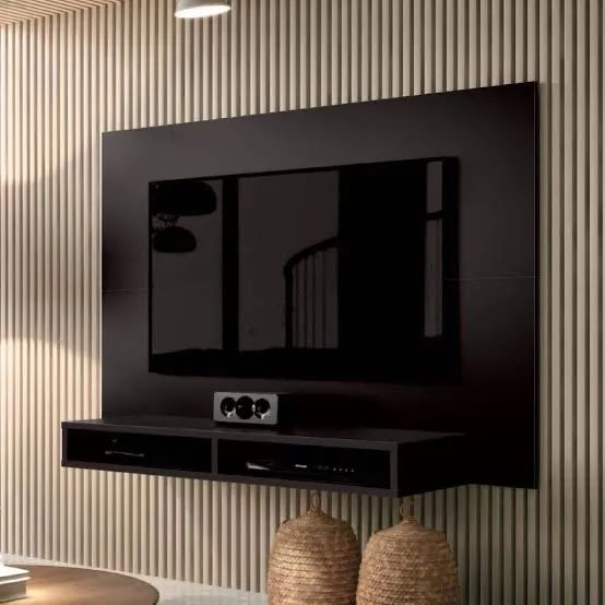 Painel Suspenso Fox para TV de 50? 1.20 CM cor: black - ENTREGA HOJE !!! 