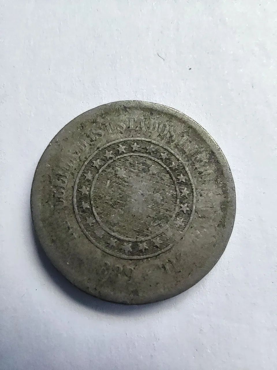 MOEDA ANTIGA 100 RÉIS - Colecionador - Foto 2