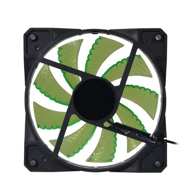 Cooler Fan Led Verde 120mm Bf-23 Bluecase (Entrega Grátis) - Foto 4