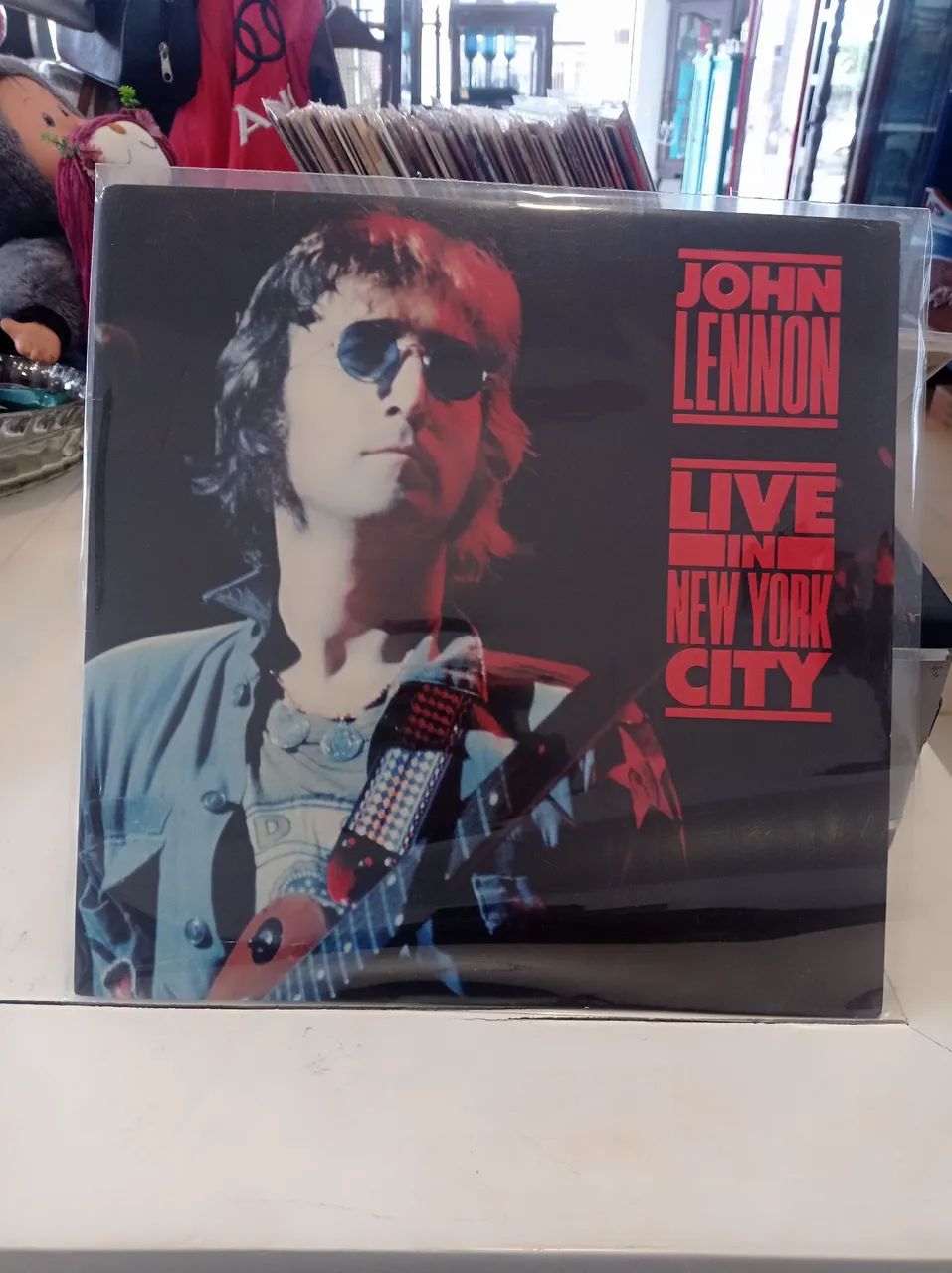 Disco vinil John Lennon livein new York city 