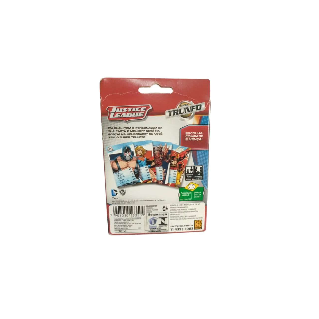 Super Trunfo Liga da Justiça (Grow) novo - Foto 2