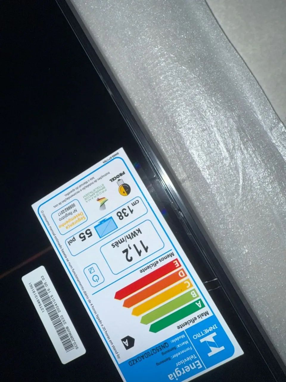 Samsung Tv 55 Polegadas 55q70 - Tela Quebradas, Nunca Usada. - Foto 3