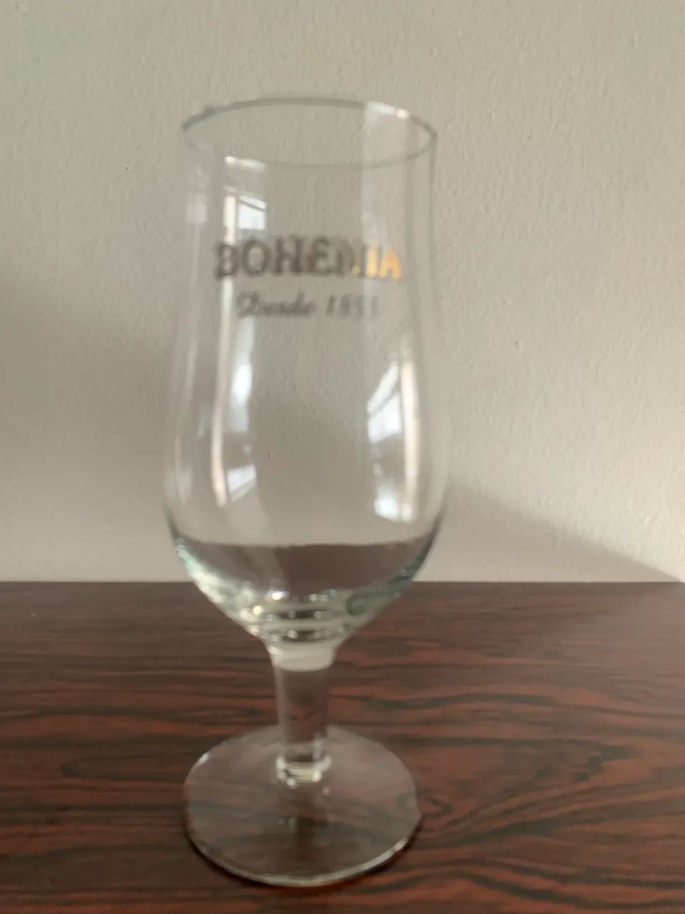 Taça Copo de cristal da Bohemia