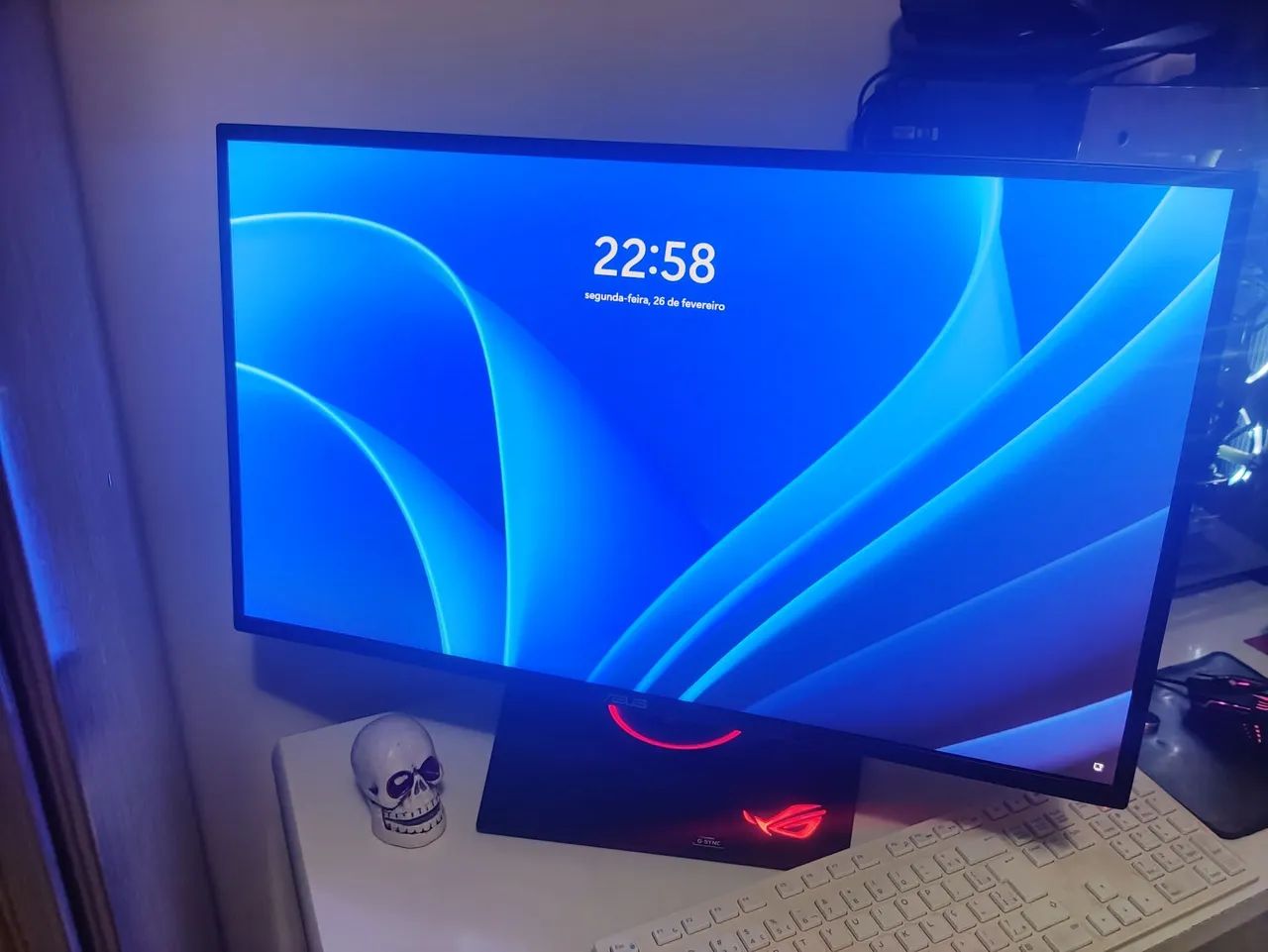 Monitor Asus 27' QHD IPS 165hz *Defeito* - Foto 4