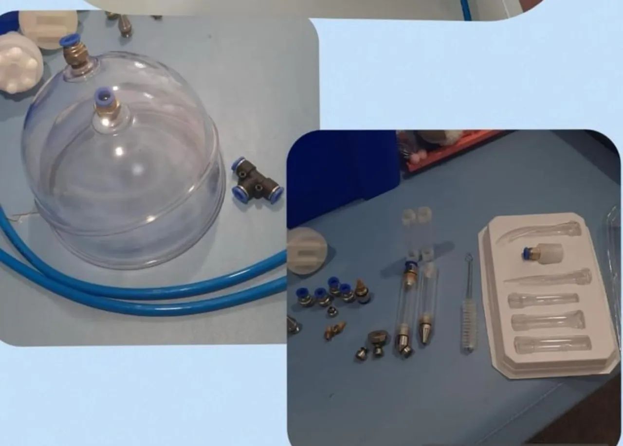 Aparelho Dermotomus Slim com caneta diamantada para tratamento estético - Foto 3