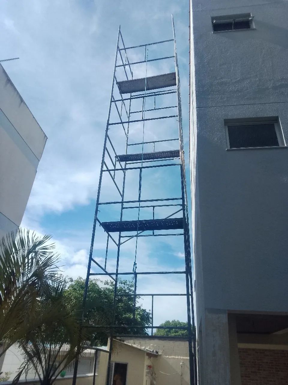 Andaimes Aluguel para Construção - Estruturas Metálicas