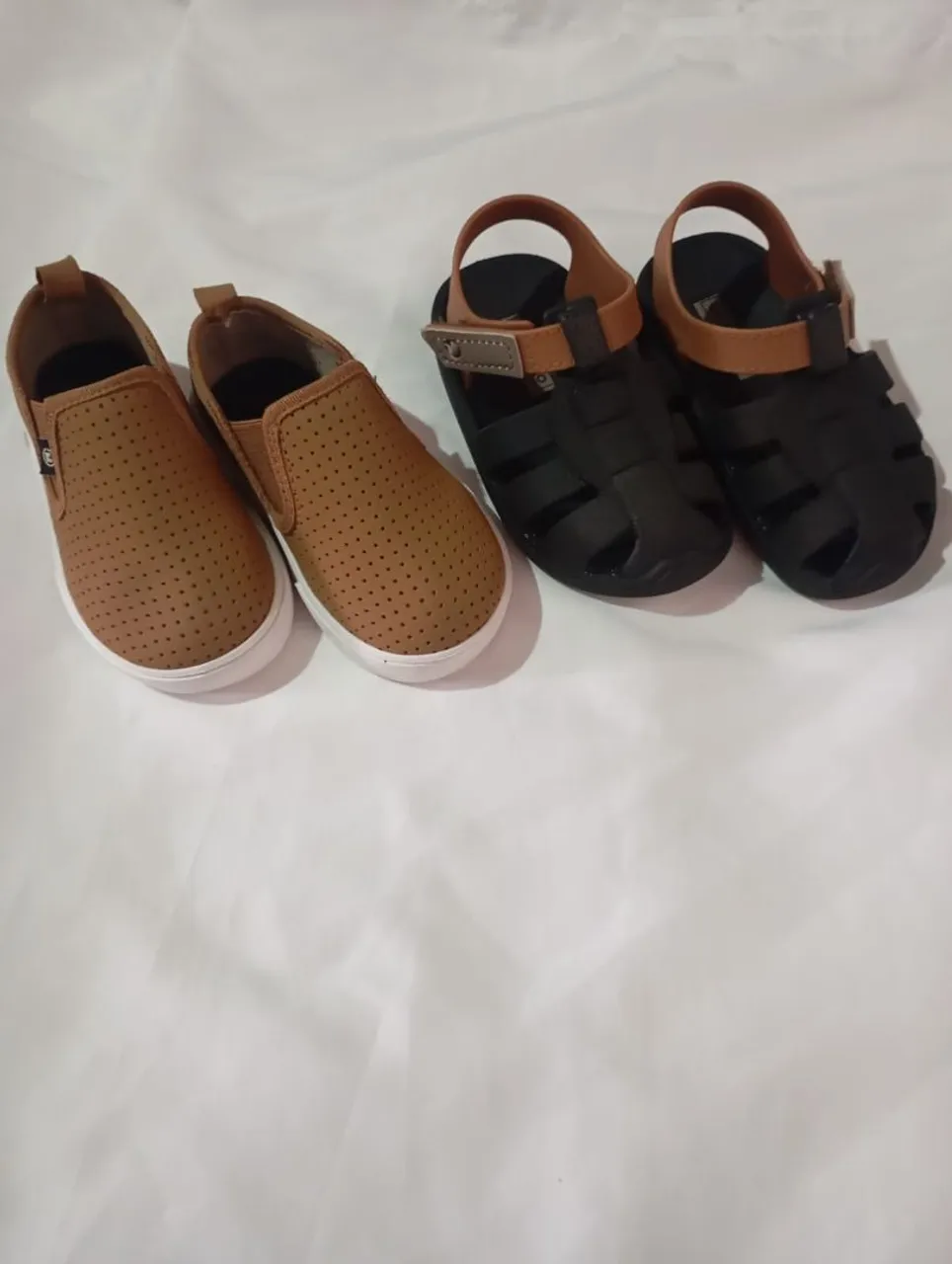 Kit de Sapato e Sandália Infantil - Conforto e Estilo para seu Bebê!
