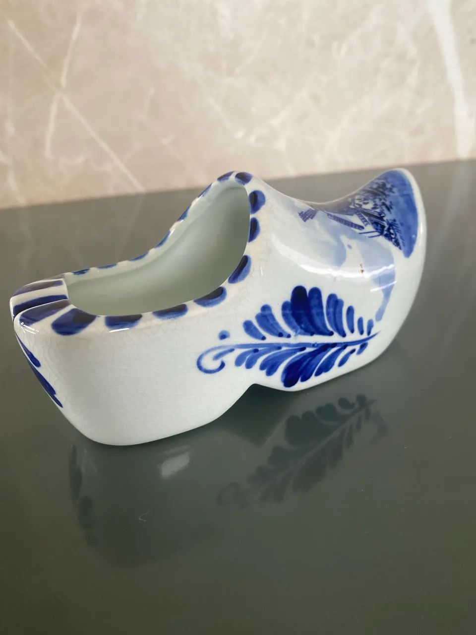 Souvenir antigo cinzeiro holandês  - Foto 4