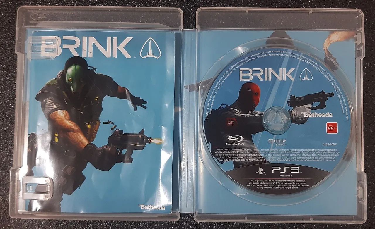 Brink ps3 usado marcas de uso - Foto 2