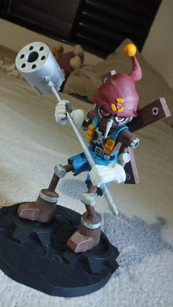 Puppetmon Digimon Figure 3d