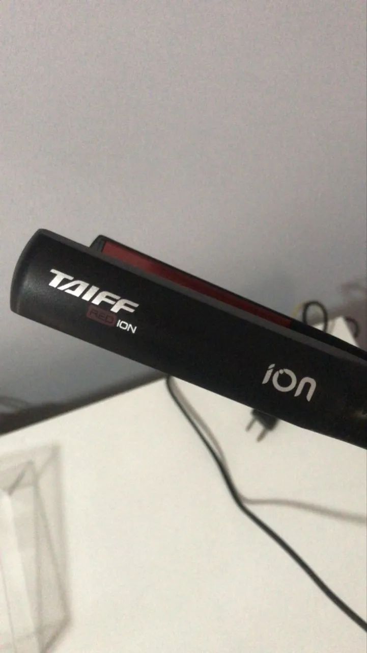 Prancha Alisadora de Cabelo Taiff Red Ion - NOVA  - Foto 2