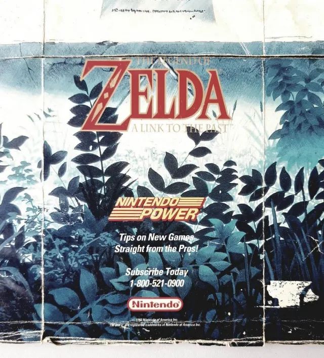 Colecionável - Pôster Zelda - A Link To The Past - Original 1992