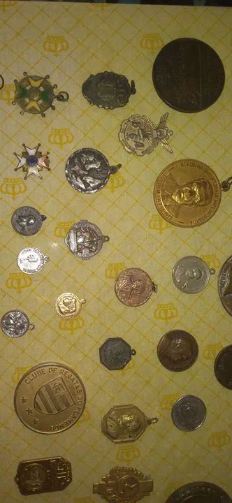 Coleção de medalhas antigas diversas - Foto 2