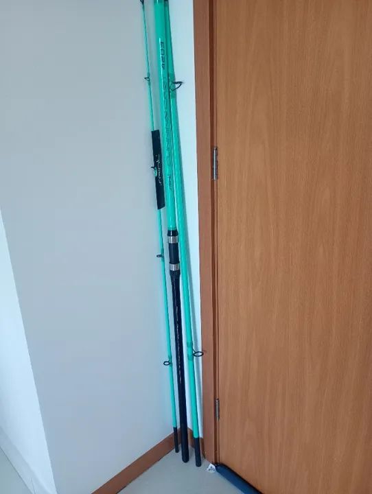 Linda Vara de Pesca Nunca Usada com 4,20 mts - Foto 6