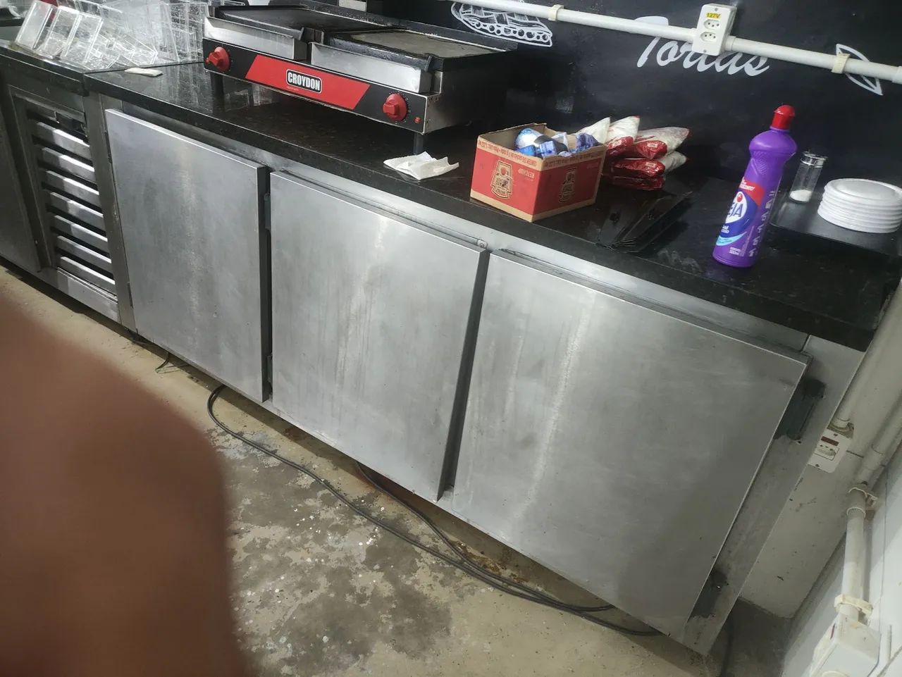 Balcão Geladeira Industrial 3 Portas