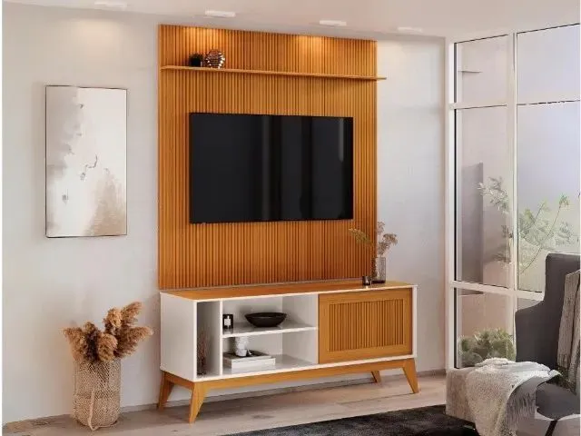 Painel com rack