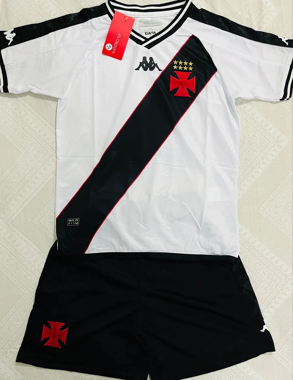 Conjunto Infantil do Vasco 2024/25 (Pronta Entrega) - Foto 2