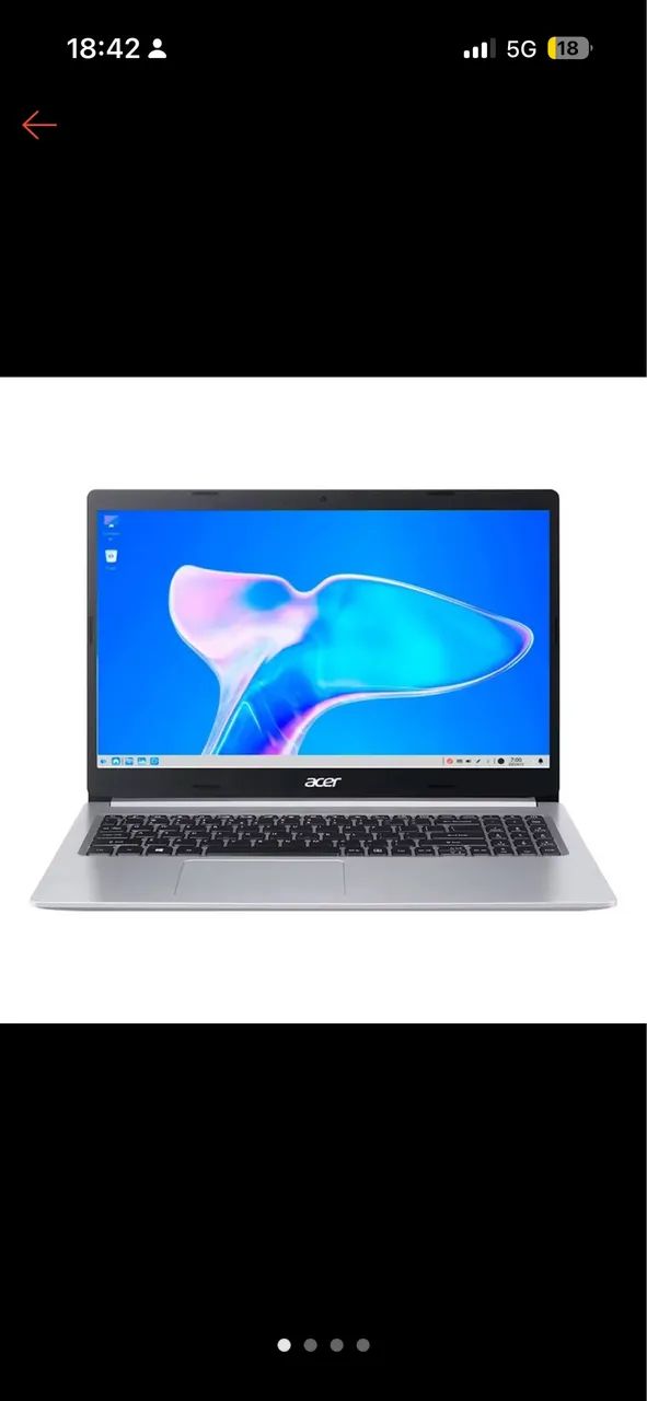 Vendo notebook acer  - Foto 2