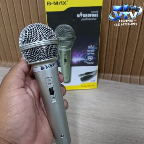 Microfone Com Fio 2.5M + Entrega Grátis  - Foto 2