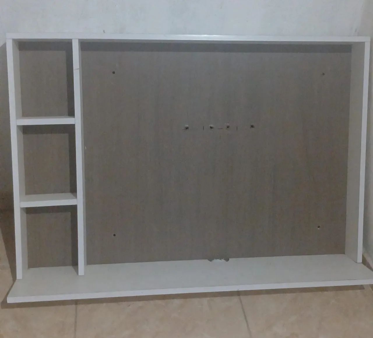 Painel tv Branco White 32  - Foto 2