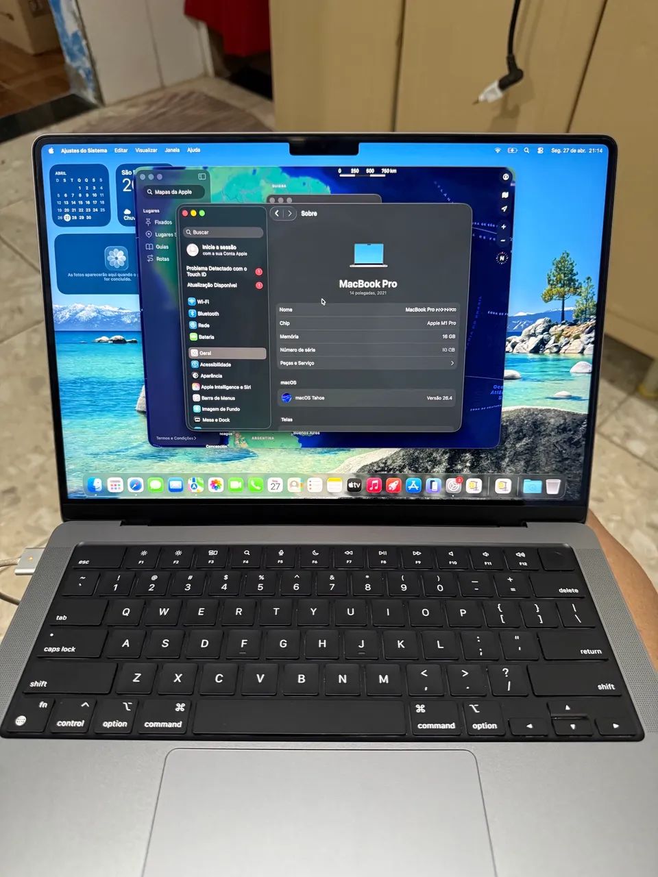 MacBook Pro 14? M1 Pro 2021 - 16GB RAM / 512GB SSD - Leia a
