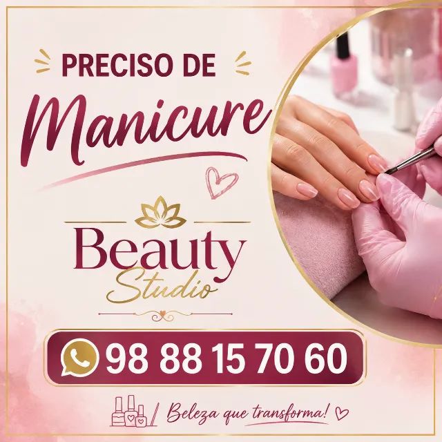 Precisa de manicure 