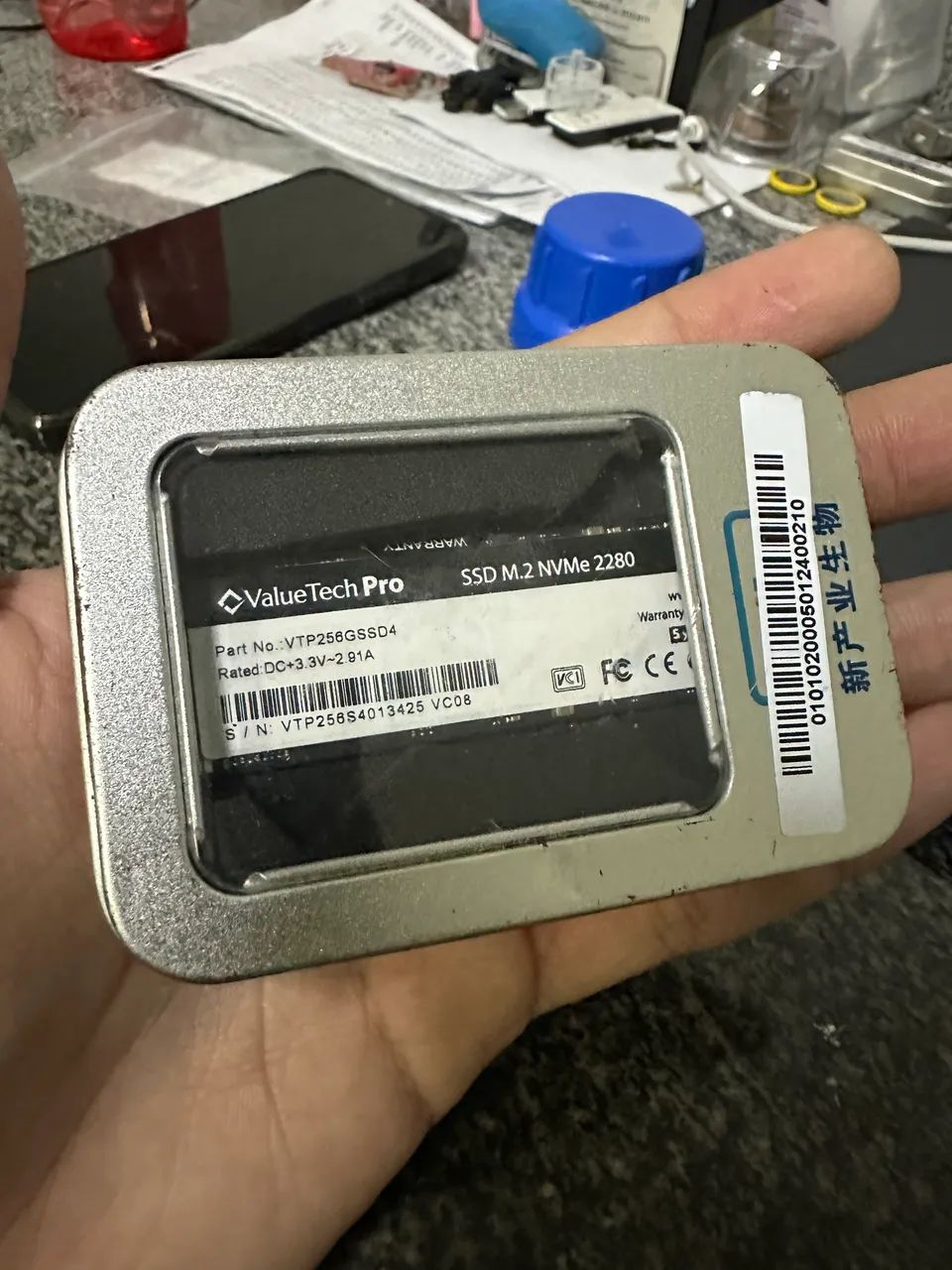SSD NVME M.2 256GB - Foto 3