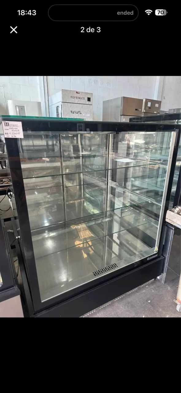 Estufa quente vitrine com led  - Foto 2