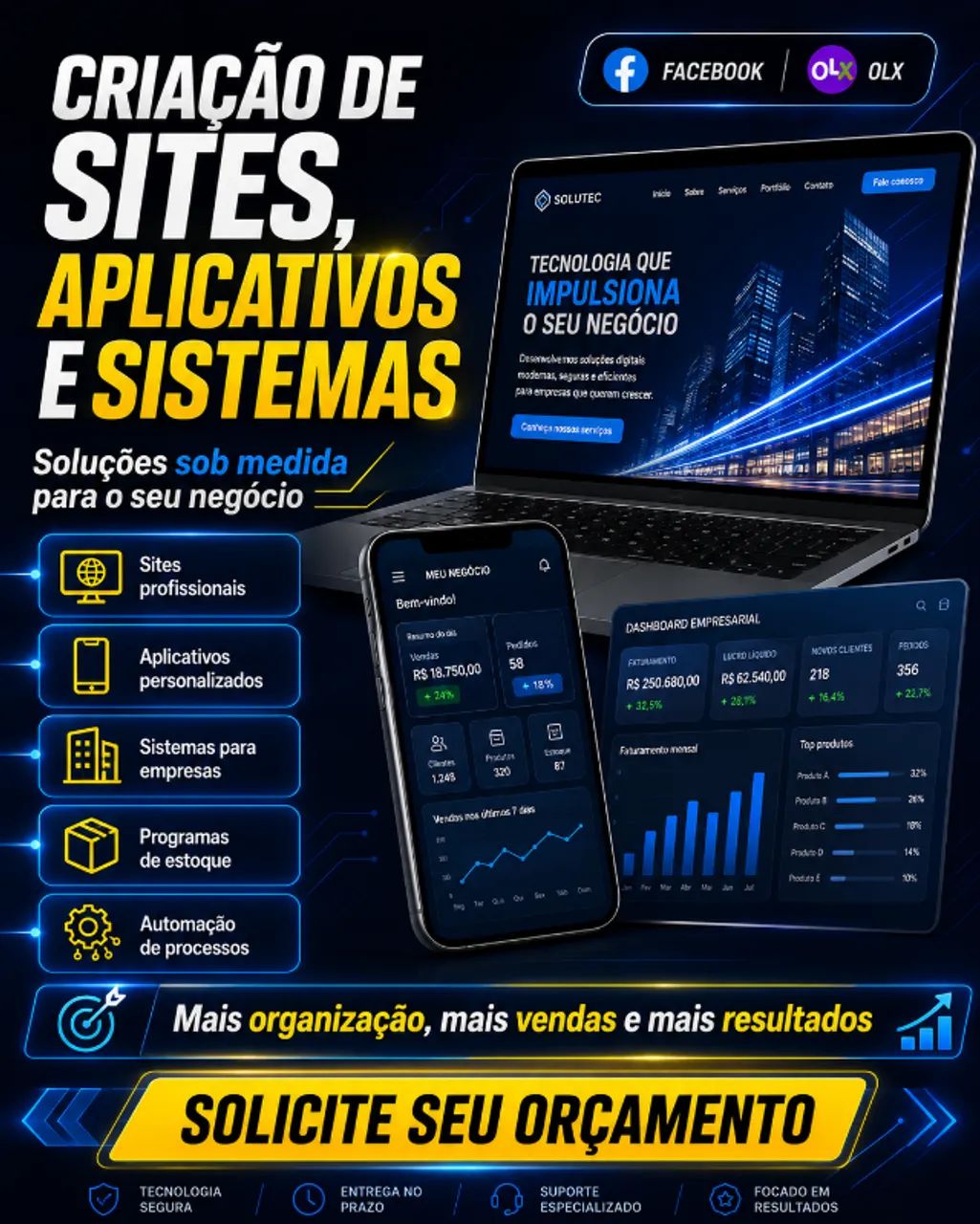 ? Transforme sua ideia em uma solução digital profissional! - Foto 3