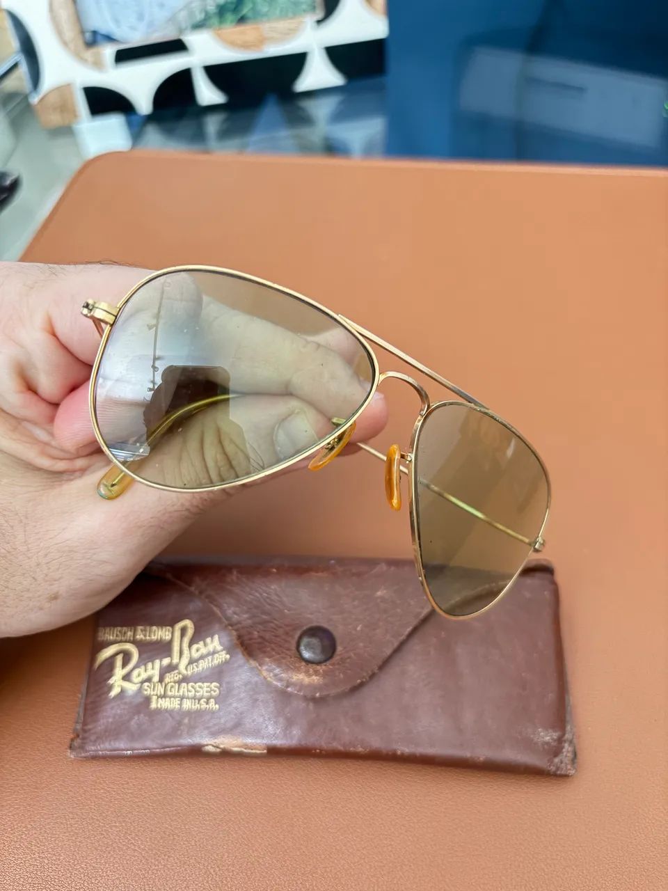 Óculos Ray Ban Baush & Lomb Vintage 1980 - Foto 4