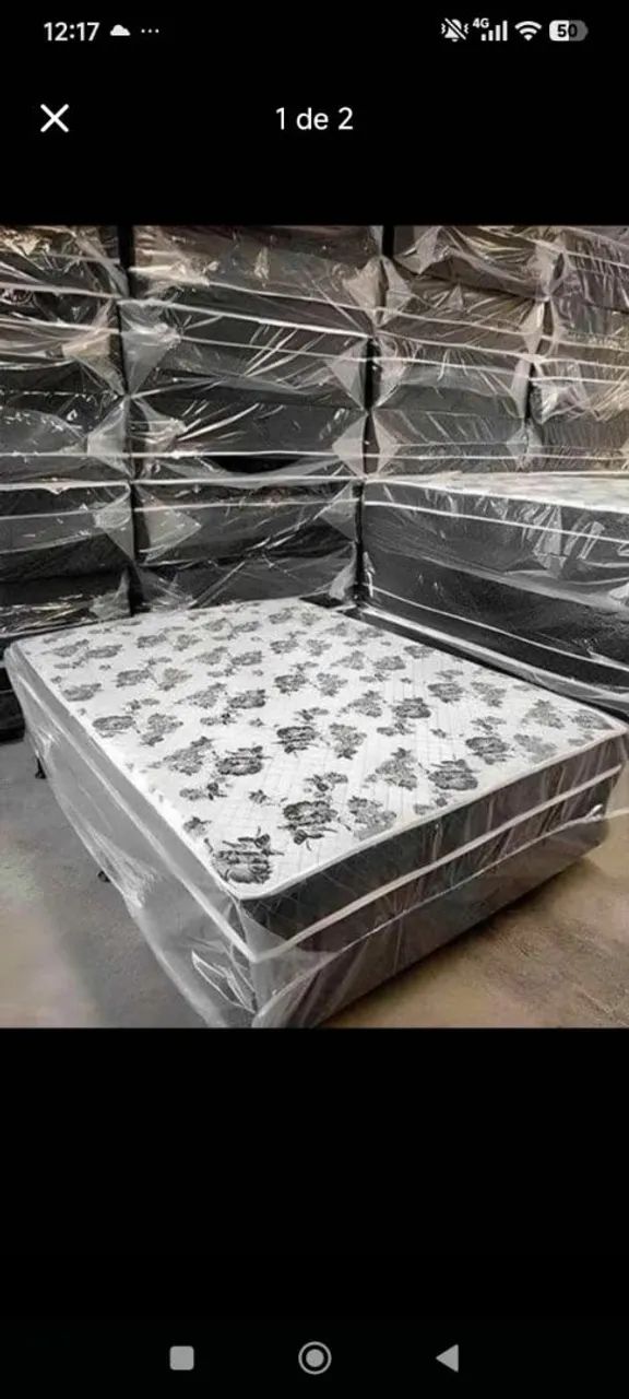 Cama box conjugada casal 