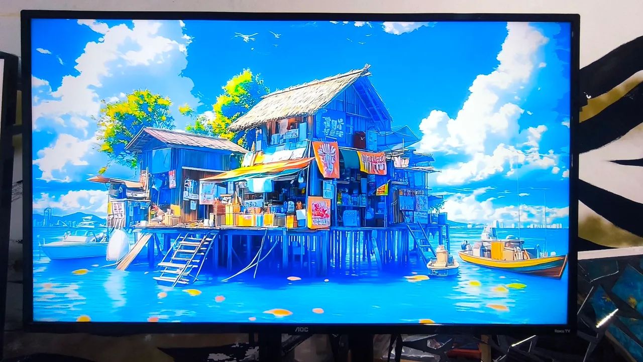 Televisão Smart 43, Polegadas RokuTV - Foto 2