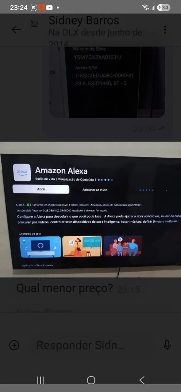 Vende-se uma TV Samsung 50 4k  - Foto 3