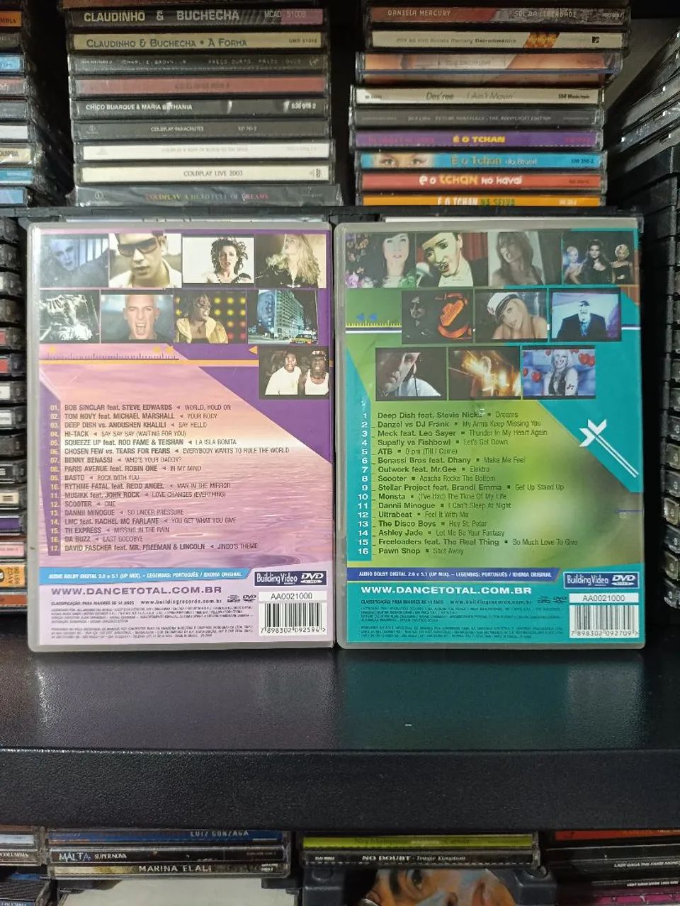 Lote DVD de clipes Planet Pop vol 12 e 13 - Foto 3